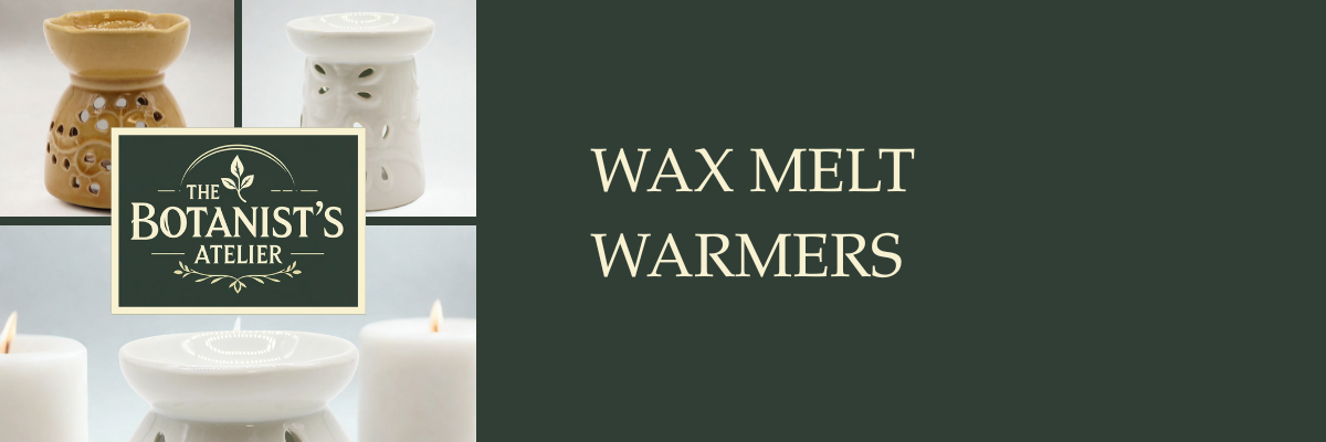 wax melt warmers collection title banner