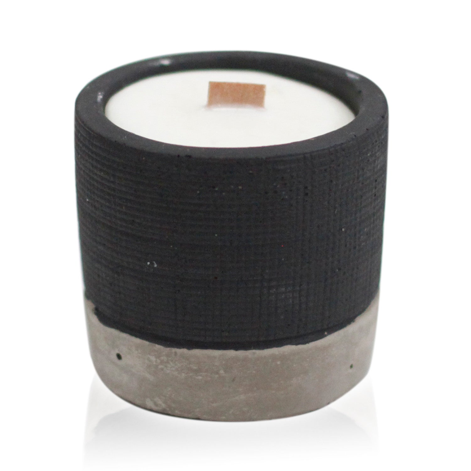 Black Ceramic Brandy Butter Candle