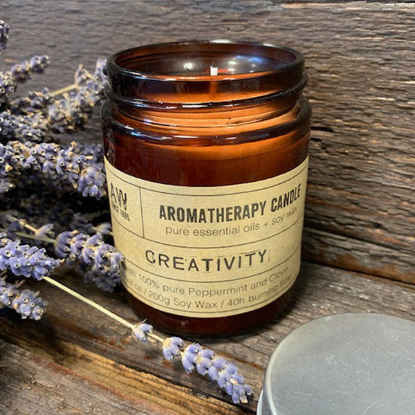 AromatherapySoy Wax Candle Jar