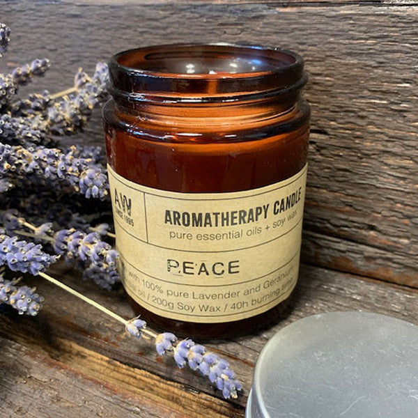 AromatherapySoy Wax Candle Jar