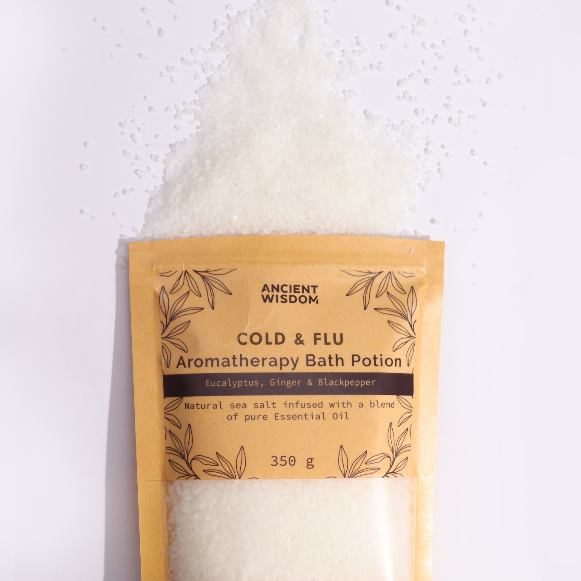 Aromatherapy Bath Salt Kraft Bag
