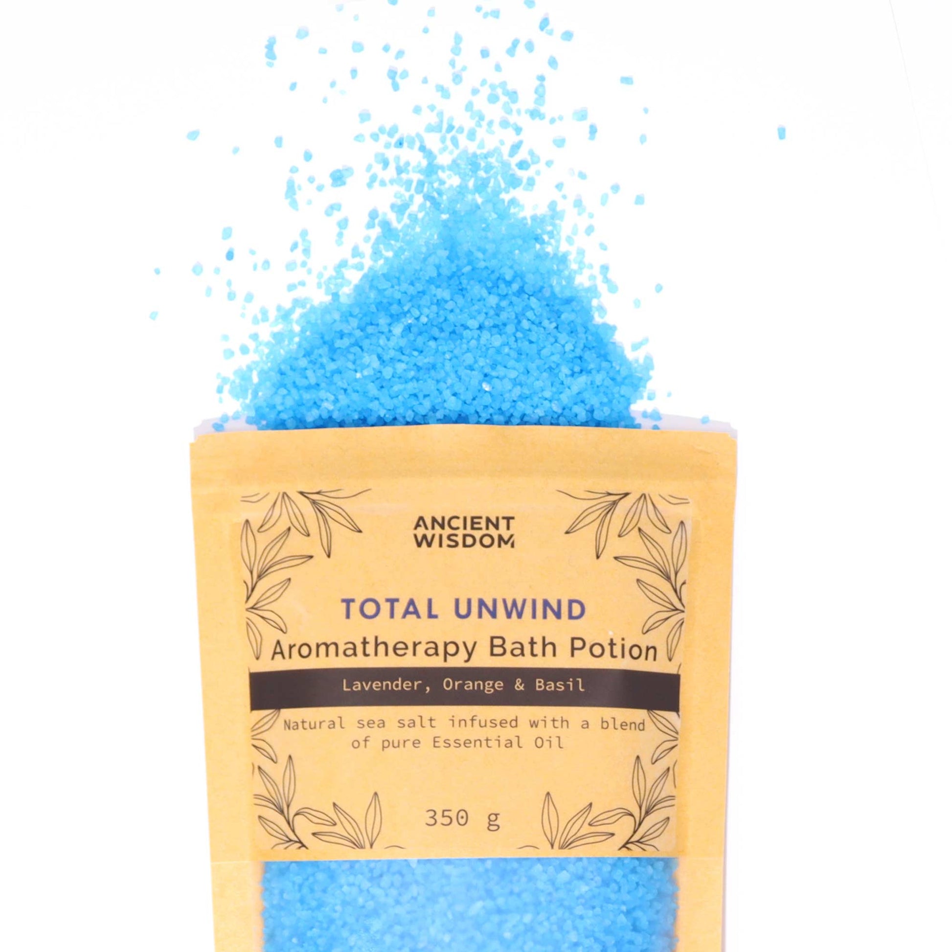 Aromatherapy Bath Salt Kraft Bag