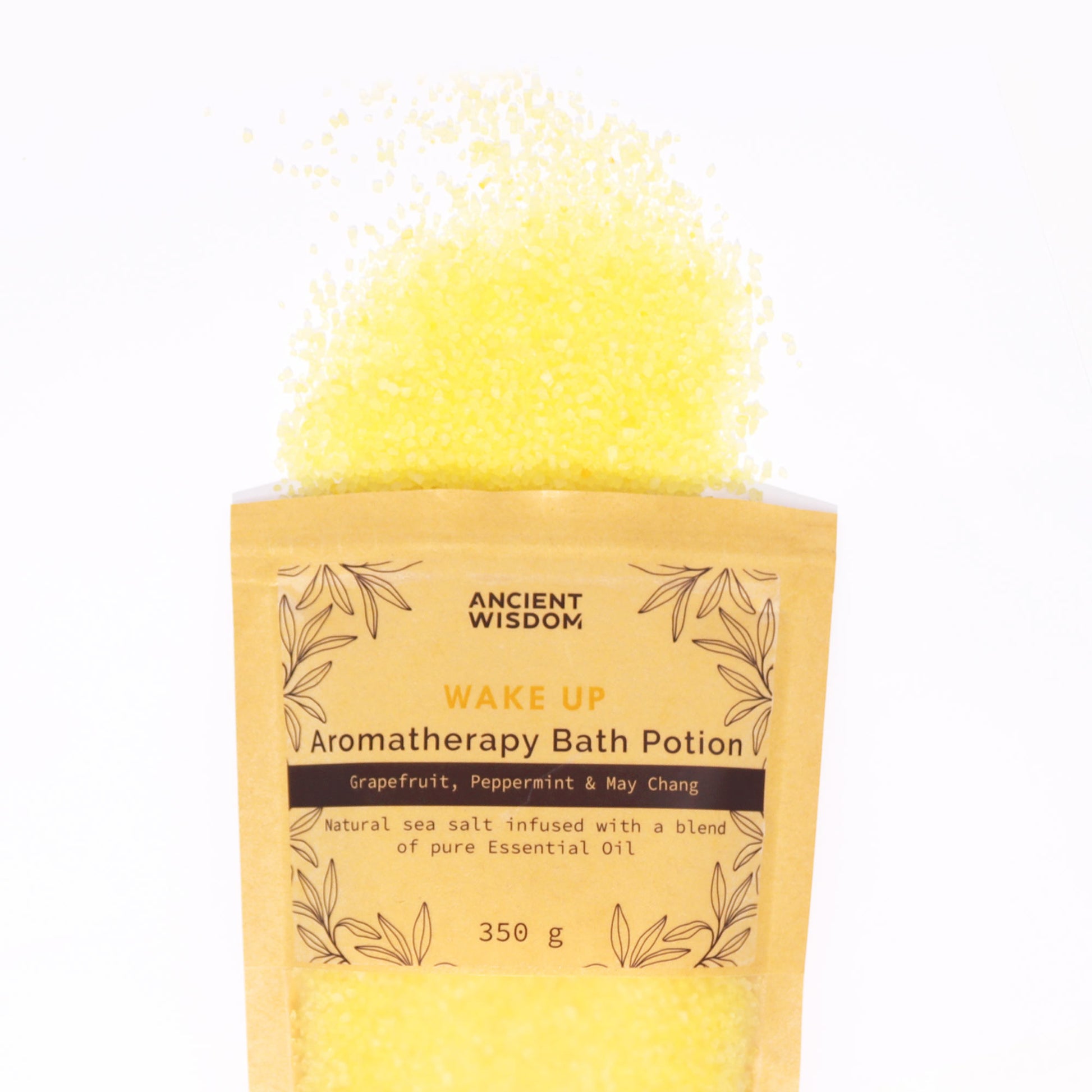 Aromatherapy Bath Salt Kraft Bag
