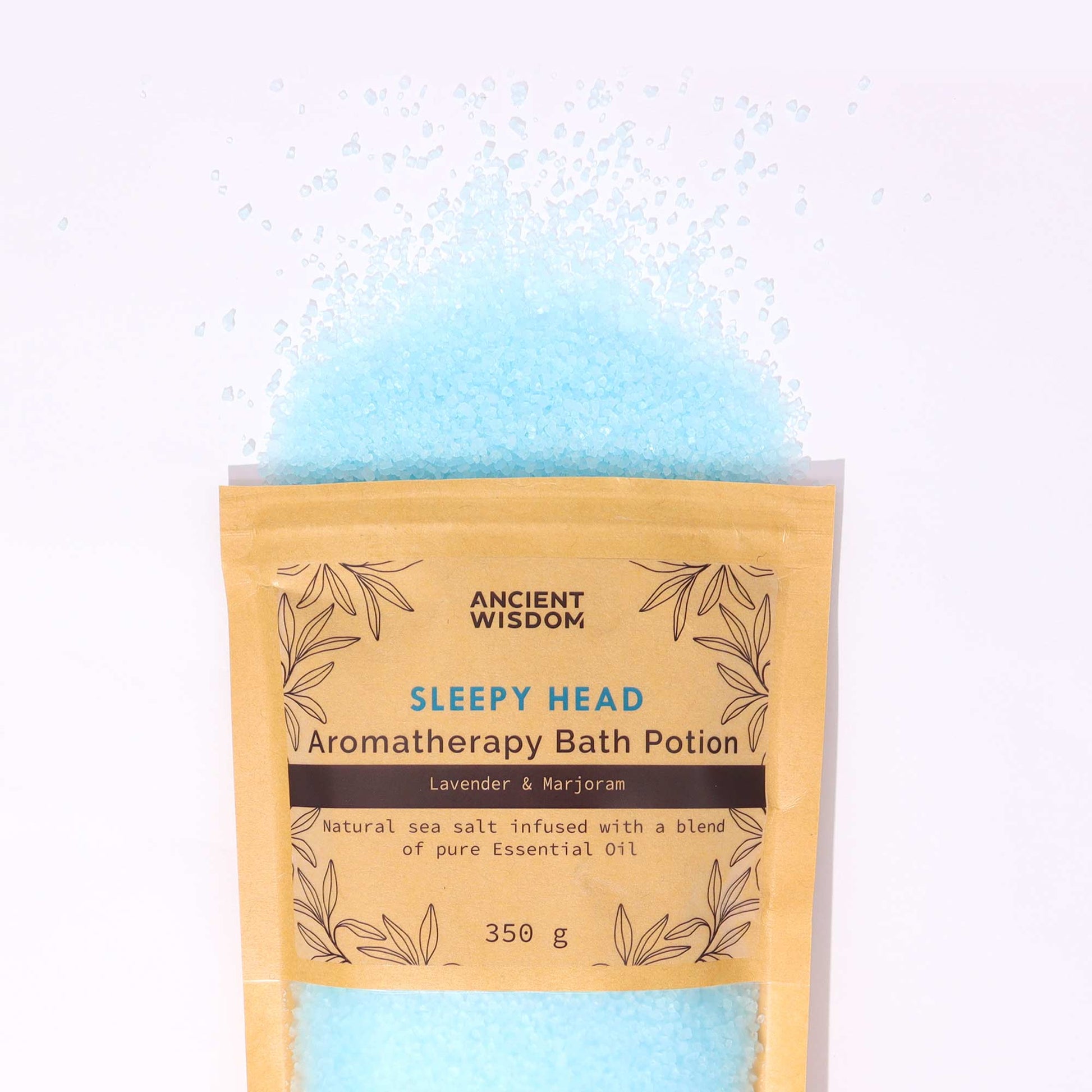 Aromatherapy Bath Salt Kraft Bag