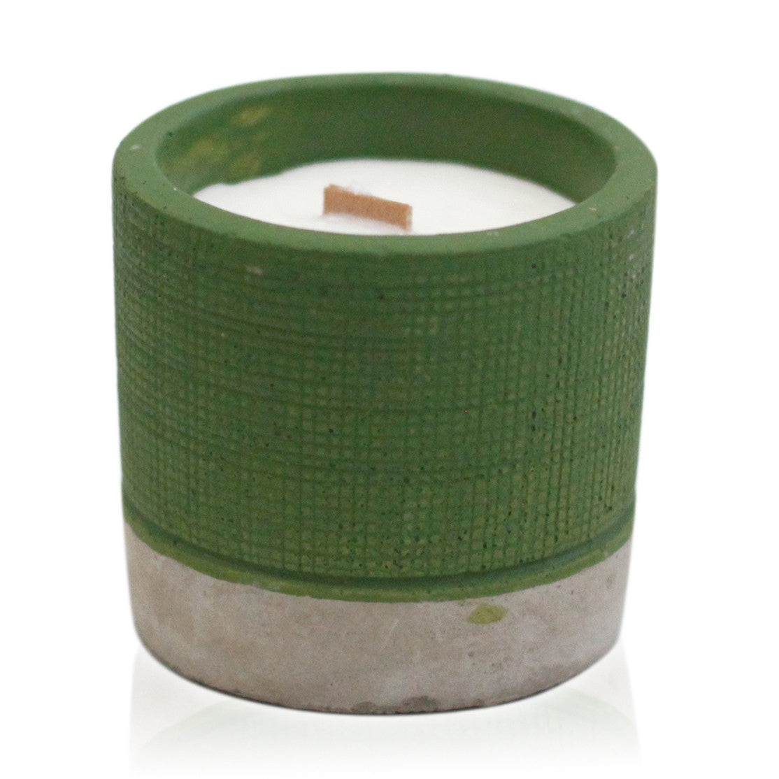 Green Ceramic Sea Moss & Herbs Candle